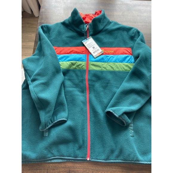cotopaxi Other - Cotopaxi Men's XXL Teal Fleece Full Zip Jacket Gear for Good